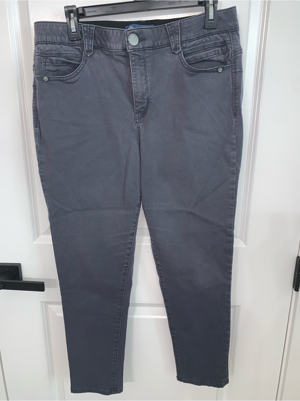 Democracy Charcoal Grey High-Waist Jeans